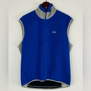 Vintage Patagonia Flyer Vest Royal Blue & Gray Fleece
